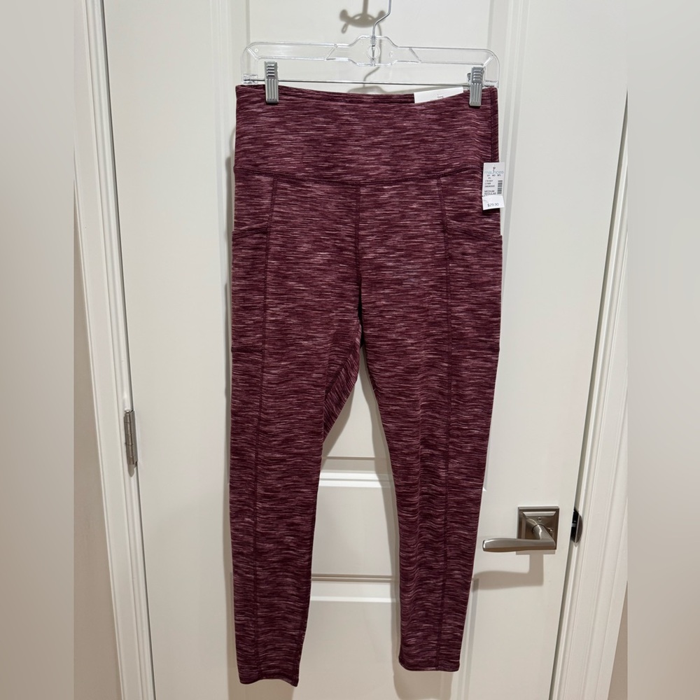 Maurices Burgundy Leggings NWT
